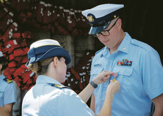 Coast Guard members, civilians honored for Lahaina heroism